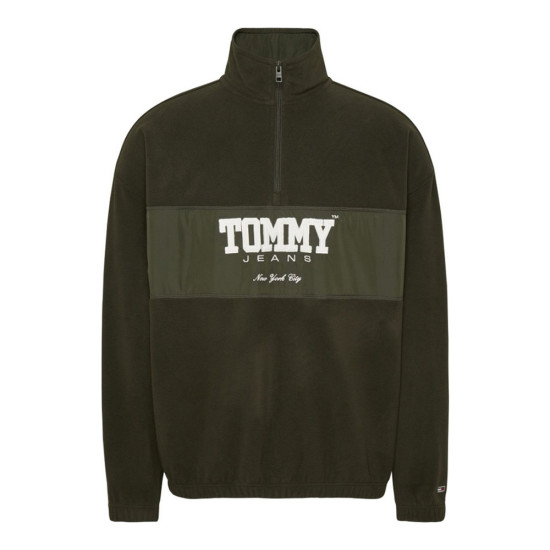 Tommy Hilfiger Ανδρική μπλούζα Fleece Oversized Polar Fleece Half-Zip Sweatshirt